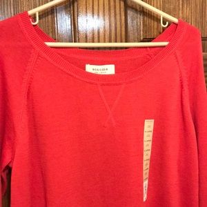 ❤️ Coral knit sweater